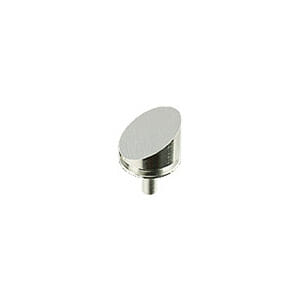 30 degree angled standard profile SEM pin stub Ø12.7 diameter standard pin, aluminium
