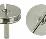EM-Tec PS11 mini pin stub grid holder for 1 x TEM grid, Ø12.7x3.2mm, pin