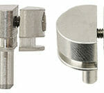 EM-Tec PS6 mini split pin stub vise clamp 0-6mm, Ø12.7x7.2mm, pin