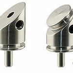 EM-Tec P38 fixed 38°pre-tilt holder for FEI FIB systems, Ø12.7x17mm, pin