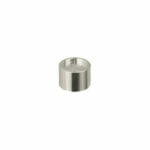 JEOL Dish stub, Ø12.2x10 with 1.5mm dish depth, aluminium