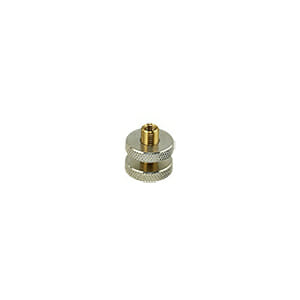 FEI F25 short SEM stage adapter set, includes 20mm pillar and 2 locking nuts, M6F
