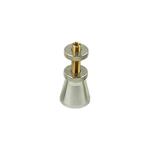 FEI F45 standard SEM stage adapter set, includes 40mm pillar, base and 2 locking nuts, M6F