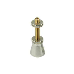 FEI F55 tall SEM stage adapter set, includes 50mm pillar, base and 2 locking nuts, M6F