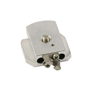 Hitachi HV48-6 new style T-base SEM stage adapter assembly with 6mm extra height