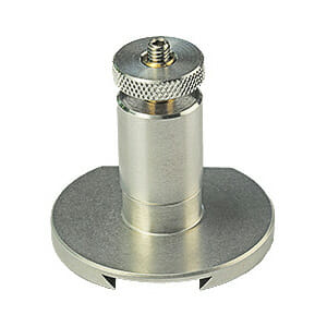 Hitachi HV37 dovetail stage adapter with M4 screw for Hitachi S-3700N, aluminium/brass