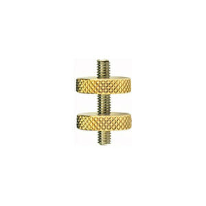 EM-Tec SH2 stage adapter assembly for SEC 3200 table top SEM, M4x20mm including two brass locking nuts