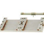 EM-Tec RG4 quad geological thin sections top reference holder for 4 petrographic slides up to 48x28mm, pin