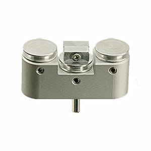 EM-Tec FS21 FIB grid and sample holder for up to 2 FIB grids and Ø12.7mm pin stub, pin