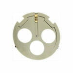 EM-Tec W8 wafer holder for Ø200mm / 8inch wafers, M4