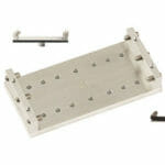 EM-Tec V80 versatile vise clamp sample holder for up to 80mm, Ø14mm JEOL stub More Info