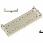 EM-Tec V120 versatile vise clamp sample holder for up to 120mm, Ø14mm JEOL stub