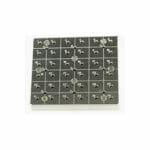 EM-Tec CS36/9 C-Square multi pin stub holder for 36x Ø12.7mm or 9 x Ø25.4mm pin stubs, pin
