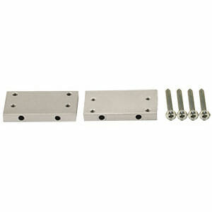 EM-Tec CVE1 extension plates 22.5x40x5mm extends CV1 up to 155mm