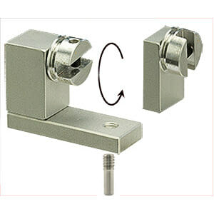 EM-Tec PH92 mini vise clamp 90° Quick-Flip SEM sample holder kit, compatible with pin & M4