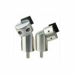 EM-Tec P77 EBSD 70° pre-tilt split mount sample holder for cross sections up to 8mm, pin