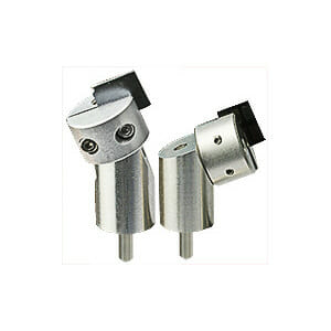 EM-Tec P77 EBSD 70° pre-tilt split mount sample holder for cross sections up to 8mm, pin
