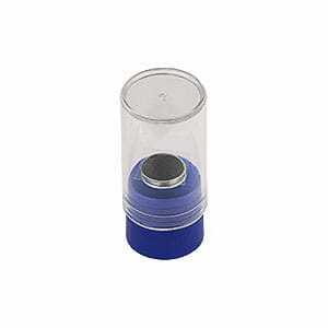 EM-Tec FS1 sampler with Ø12.7mm pin stub and Ø12mm high purity conductive tab in a SB2 storage tube