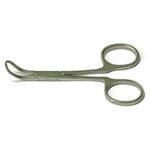 EM-Tec 12.AM scissor type short handle SEM pin stub gripper for Ø12.7mm pin stubs, anti-magnetic stainless steel