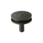 EM-Tec high purity carbon SEM pin stub Ø12.7mm top x 8mm L, standard pin