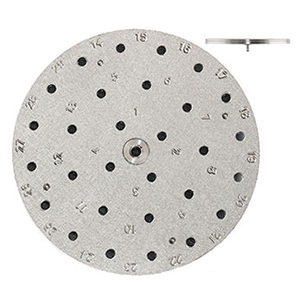 EM-Tec P29 multi pin stub holder for 29 pin stubs, Ø90x7mm, pin
