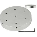 EM-Tec P7 multi pin stub holder for 7 x Ø25.4mm pin stubs, Ø78x15mm, pin