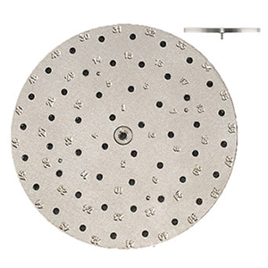 EM-Tec P49 multi pin stub holder for 49 pin stubs, Ø117x7mm, pin