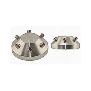 EM-Tec H6/45 45 degrees multi stub holder for 6 x Ø15mm Hitachi stubs, Ø35x14mm, M4