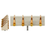 EM-Tec S-Clip sample holder with 4xS-Clips at 45° and 4xS-Clips at 90°, 50x10x14mm, Zeiss pin stub