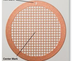 The electron microscopy grid, structure