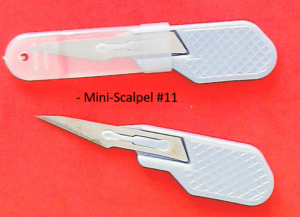 Mini scalpel jetable #11