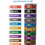 Option de couleur de rondelle Cryo-EM MITEGEN